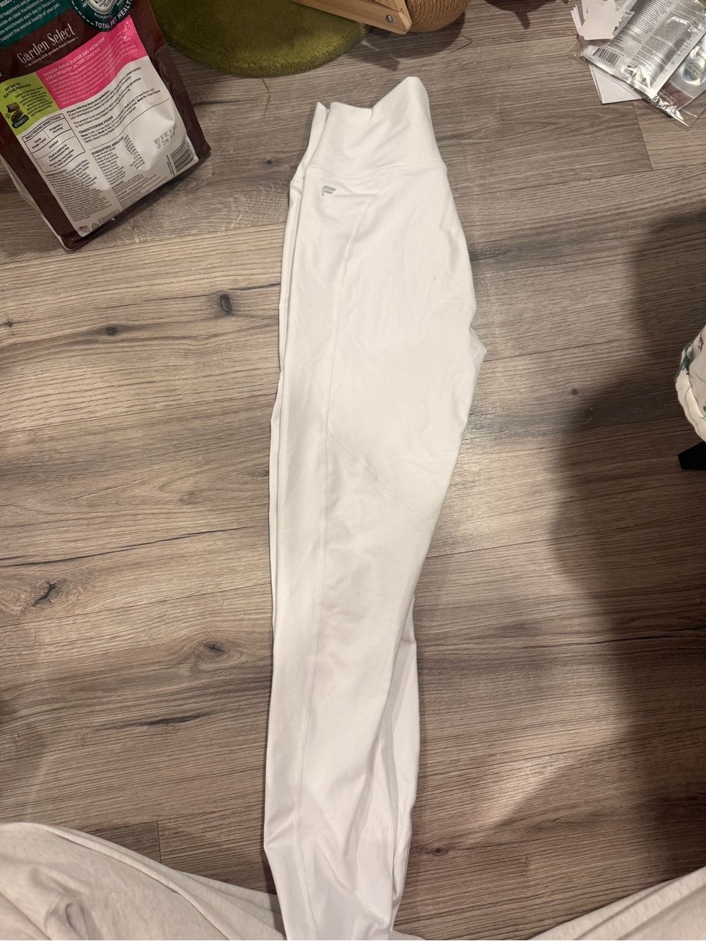 Fabletics White High-Waist Leggings